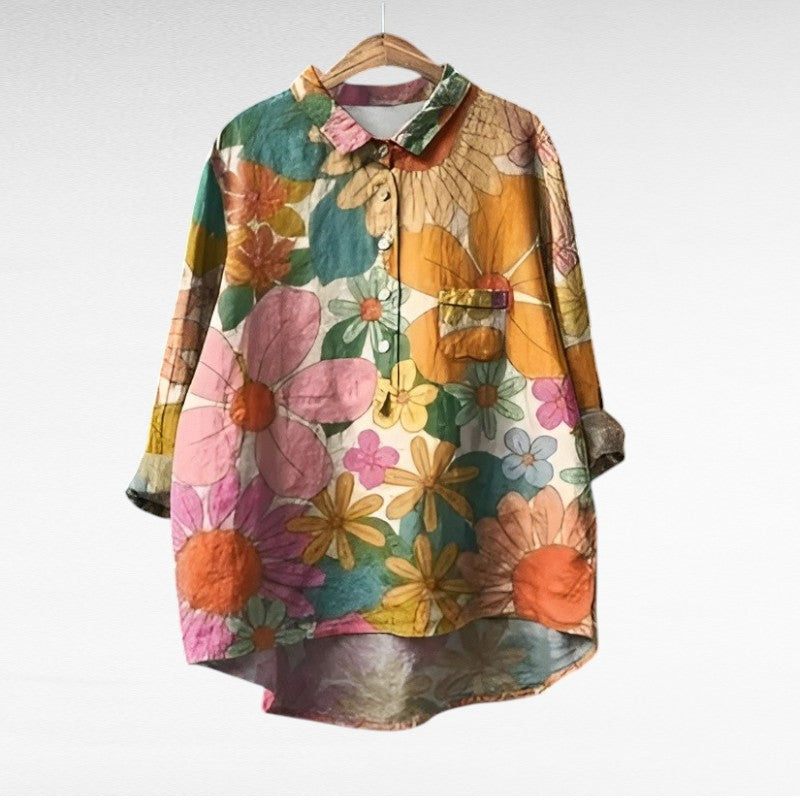 Loraine® | Classic Floral Blouses