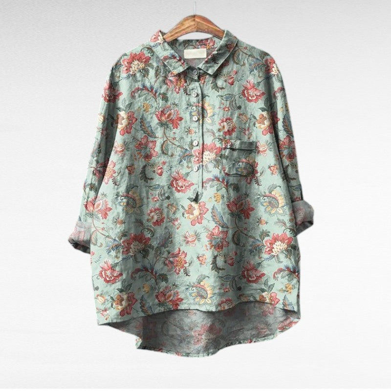 Loraine® | Classic Floral Blouses