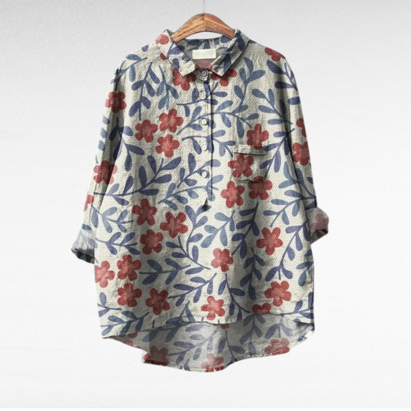 Loraine® | Classic Floral Blouses