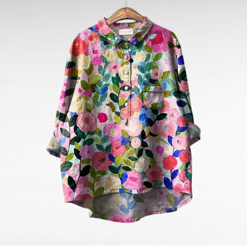 Loraine® | Classic Floral Blouses