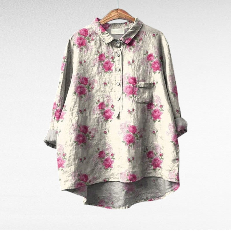 Loraine® | Classic Floral Blouses