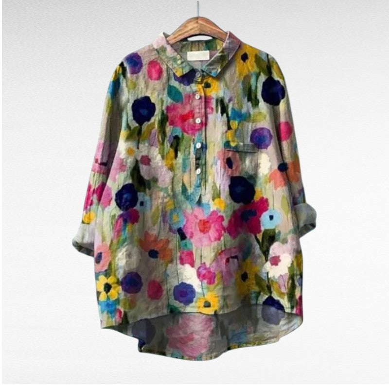Loraine® | Classic Floral Blouses