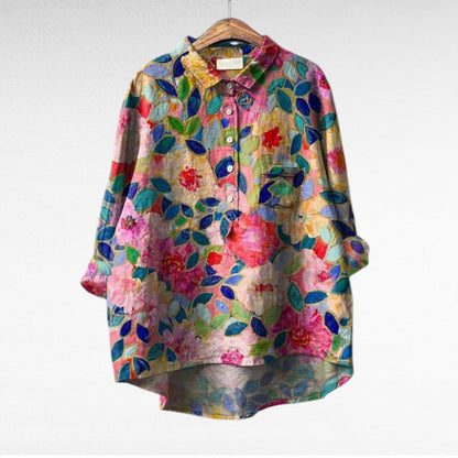 Loraine® | Classic Floral Blouses
