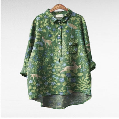 Loraine® | Classic Floral Blouses