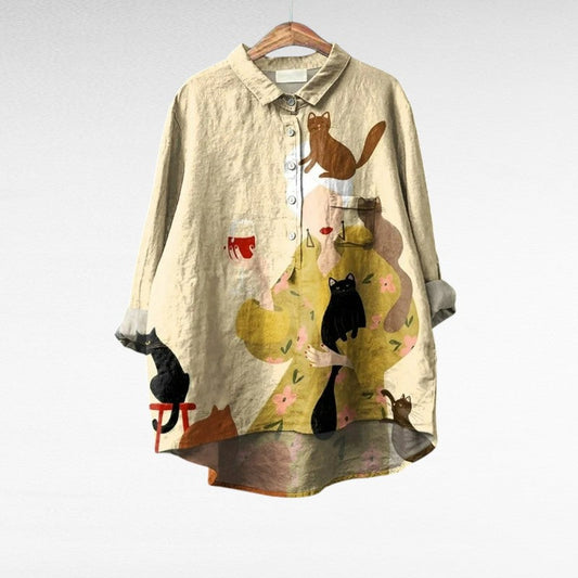 Loraine® | Classic Floral Blouses